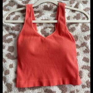 Coral Ribbed Altard State Revival Tank